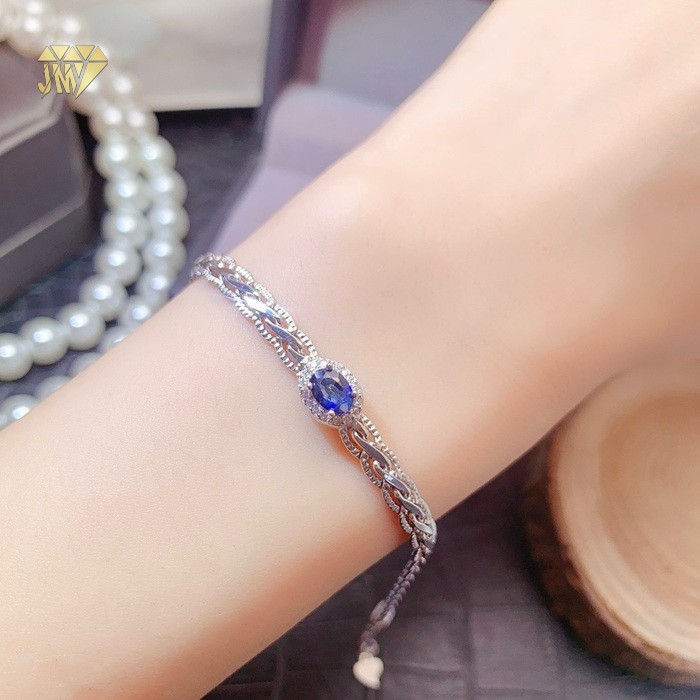 natural sapphire bracelet